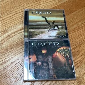 💿Creed CD Album Set - Human Clay and Weathered